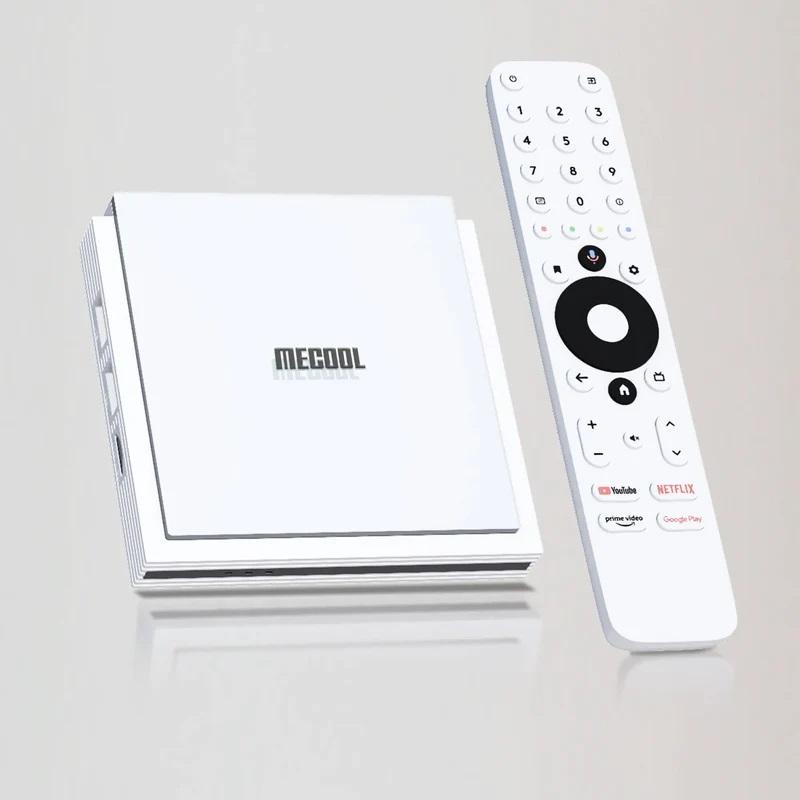 HOT Android TV Box MECOOL KM2 PLUS Deluxe - RAM 4GB 32GB Netflix 4K Chính Chủ Android TV OS Xem TV Phim Bóng Đá Miễn Phí YouTube Chặn Quảng Cáo tv box