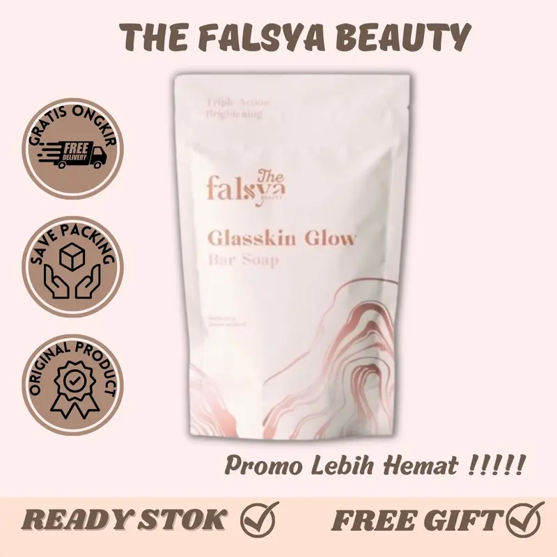 [READY] THE FALSYA BEAUTY GLASSKIN GLOW BAR SOAP SABUN FALSYA 0
