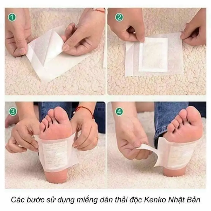 HỘP 30 MIẾNG DÁN THẢI ĐỘC CHÂN NHẬT BẢN To-Plan Kenko 2