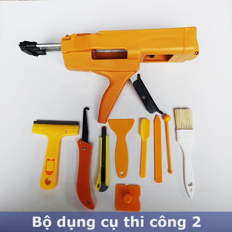 Bộ dụng cụ thi công keo chà ron 2 thành phần 4