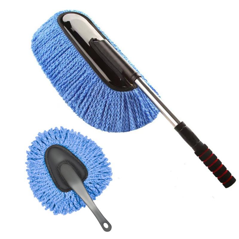 Rửa Xe Lau Xe Có Thể Thu Vào Xe Đặc Biệt Lau Xe Chống Thương Tích Bàn Chải Rửa Xe Công Cụ Lau Xe Bụi 8