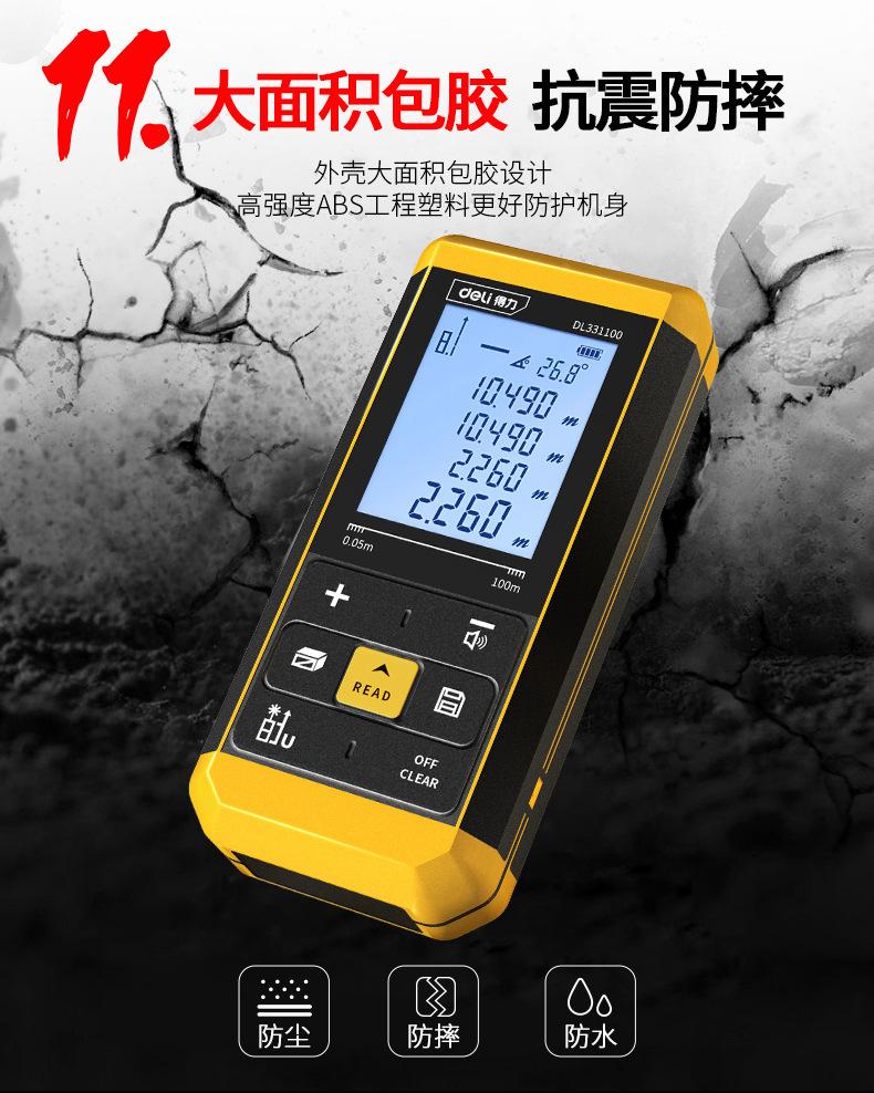 Product Introduction of Laser Rangefinder High Precision Handheld Laser Ruler Electronic Infrared Measuring Scale Distance Instrument Laser Rangefinder 12