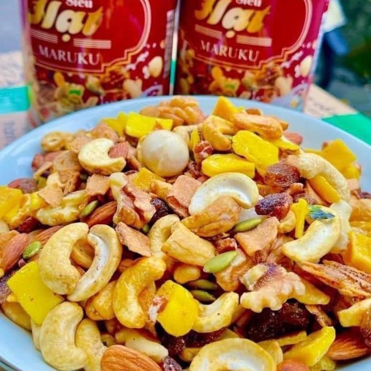  Ngũ cốc siêu hạt mắc ca Maruku 