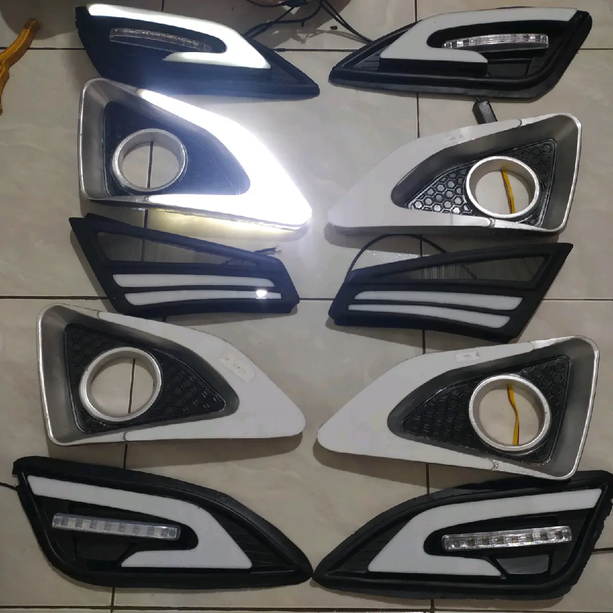 Lampu Variasi Bamper Truk Pick up Model patriot Avante Jetbus
