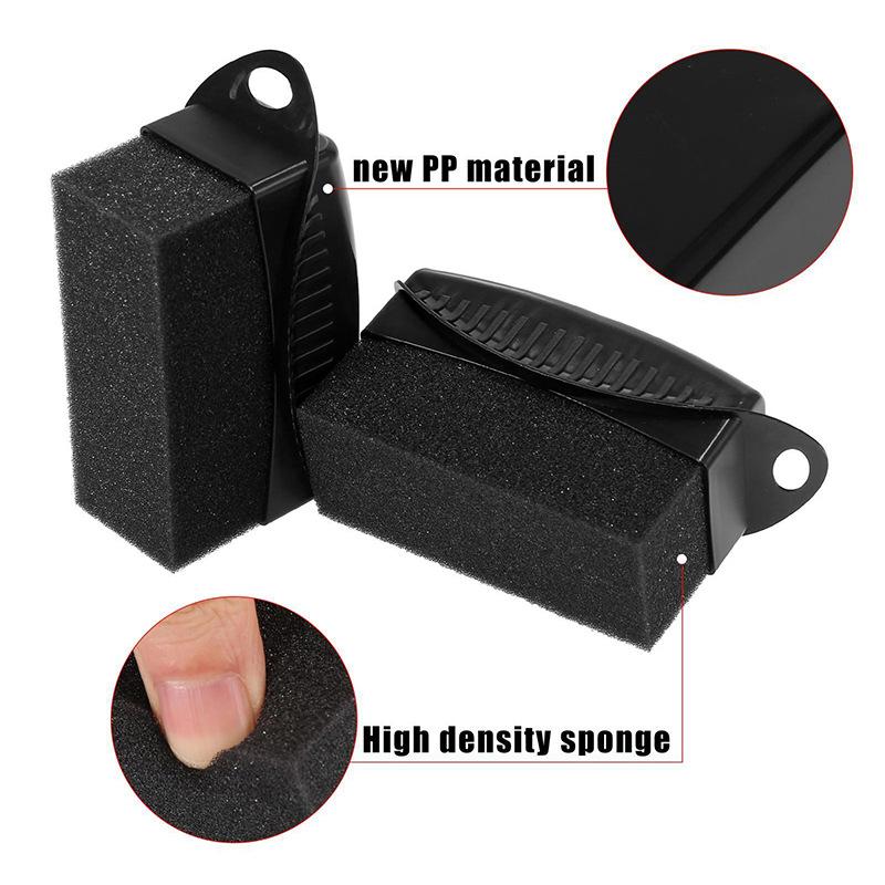Product Introduction of Car Wheel Polishing Waxing Sponge Washing Cleaning Tire Contour Brush With Cover ABS Dressing Applicator Pads Detail Accessories 8