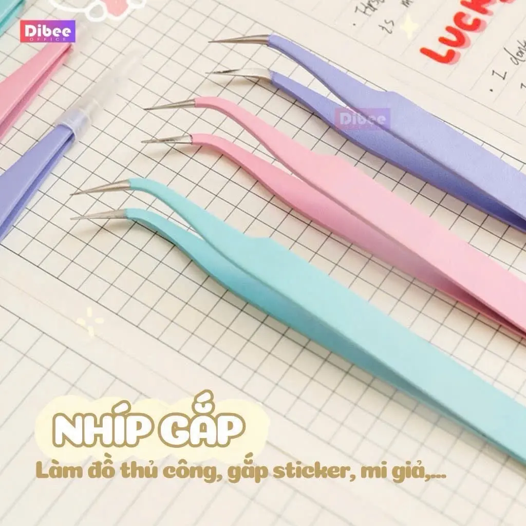 Nhíp Gấp Mi Giả Nhiều Màu Sắc Tiện Lợi Dễ Đem Theo Khi Đi Du Lịch