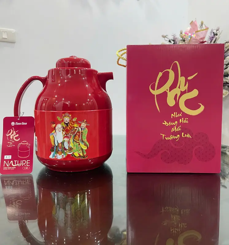 Bình pha trà giữ nhiệt 1L RẠNG ĐÔNG 1055TS, Ruột thủy tinh cao cấp, Giữ nóng sau 12h và giữ lạnh sau 24h 6