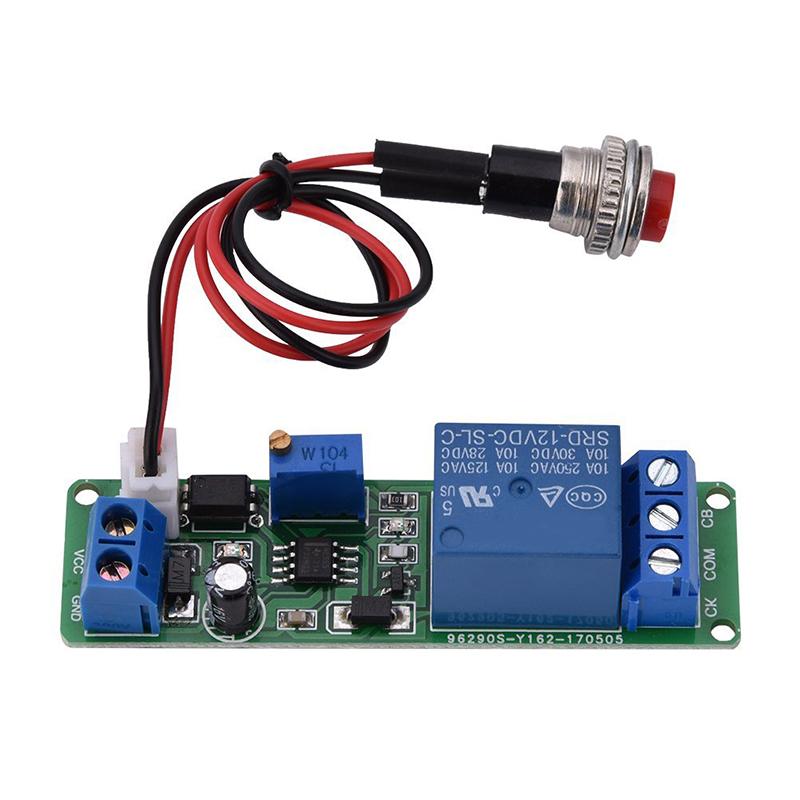 Product Introduction of DC 12V Adjustable Timer Delay Turn OFF Module Timing Relay Time Switch 1~10sec Delay Off Switch Module 14