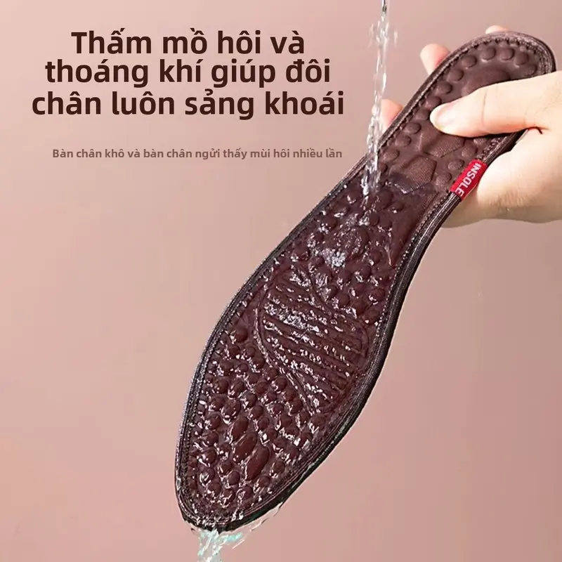 Miếng Lót Ngải Cứu, Mát Xa Và Khử Mùi, Dành Cho Nam Giới, Thấm Hút Mồ Hôi, Thoáng Khí, Đế Mềm, Thơm, Siêu Mềm, Tinh Dầu Thơm, Thích Hợp Cho Tất Cả Các Mùa, Giày Da, Phong Cách Mùa Hè, Mỏng 1