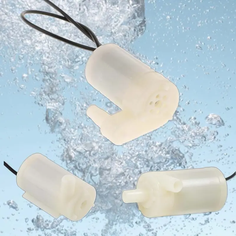 Máy Bơm Nước Nhỏ Điện Áp Thấp USB 5V, Máy Bơm Chìm Siêu Nhỏ Mini, Siêu Yên Tĩnh, Usb, Trồng Rau Thủy Canh, Đài Phun Nước Thủ Công 1
