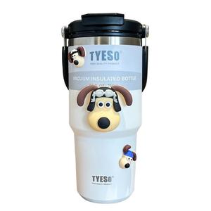 Cawan Ais Dwi, Cawan Jerami, Tyranny, Jualan Terbaik, Minuman Asli Taishuo, Mudah Alih, Cawan Bertetulang Keluli Tahan Karat, Kapasiti Besar, Bernilai Tinggi Hijau Kitchenware Merah Oren Heater