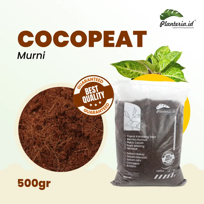 Cocopeat Berkualitas Bisa untuk Media Tanam & Hidroponik Tanah Tanaman 0