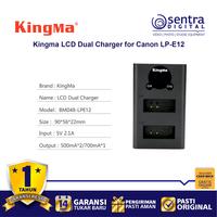 Gambar Kingma LCD Dual Charger for Canon LP-E12 ( EOS M100 M200 M50 M50 II 100D ) dari Sentra Digital Kota Surabaya 2 Tokopedia