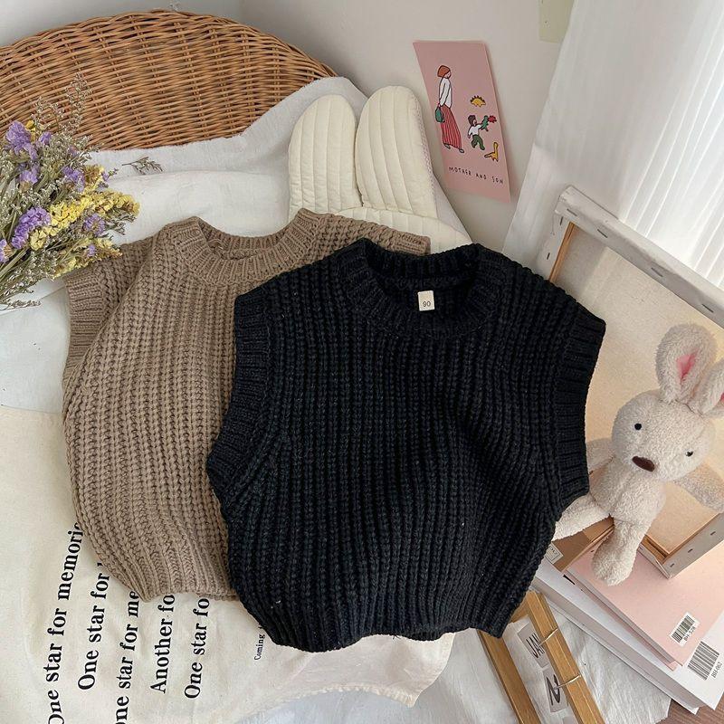 Product Introduction of Áo Vest Trẻ Em, Phong Cách Hàn Quốc Nghệ Thuật Phong Cách Mori HK, Len, Phong Cách Phương Tây, Không Tay, Đồ Len, Vest Dệt Kim, Thích Hợp Cho Mùa Xuân Và Mùa Thu, Vest Dệt Kim, Cho Trẻ Em Trung Và Lớn 2