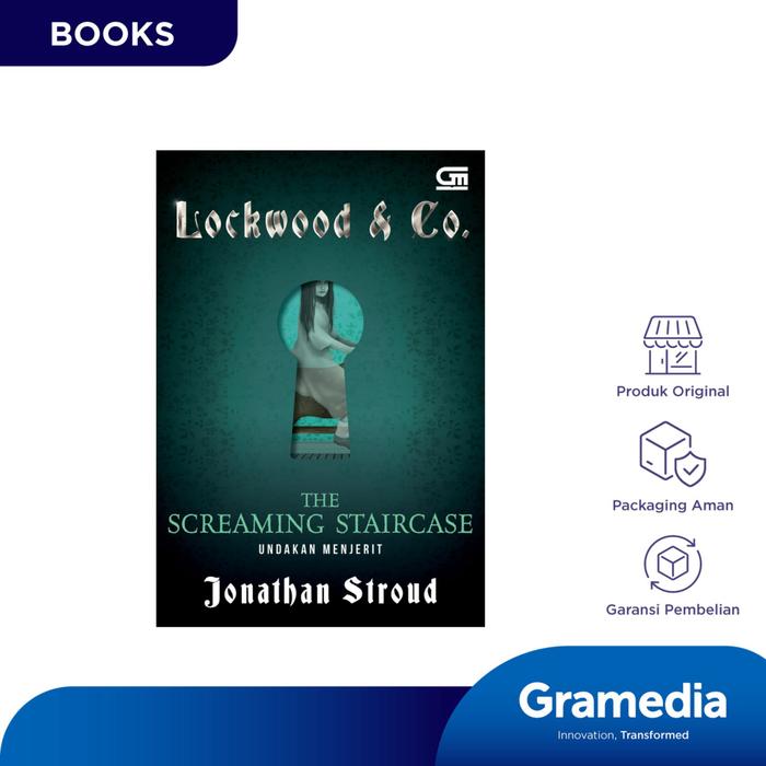Gambar Gramedia Buku Novel Lockwood & Co#1: Undakan Menjerit (The Screaming Staircase) (Jonathan Stroud) dari Gramedia Kota Administrasi Jakarta Utara Tokopedia