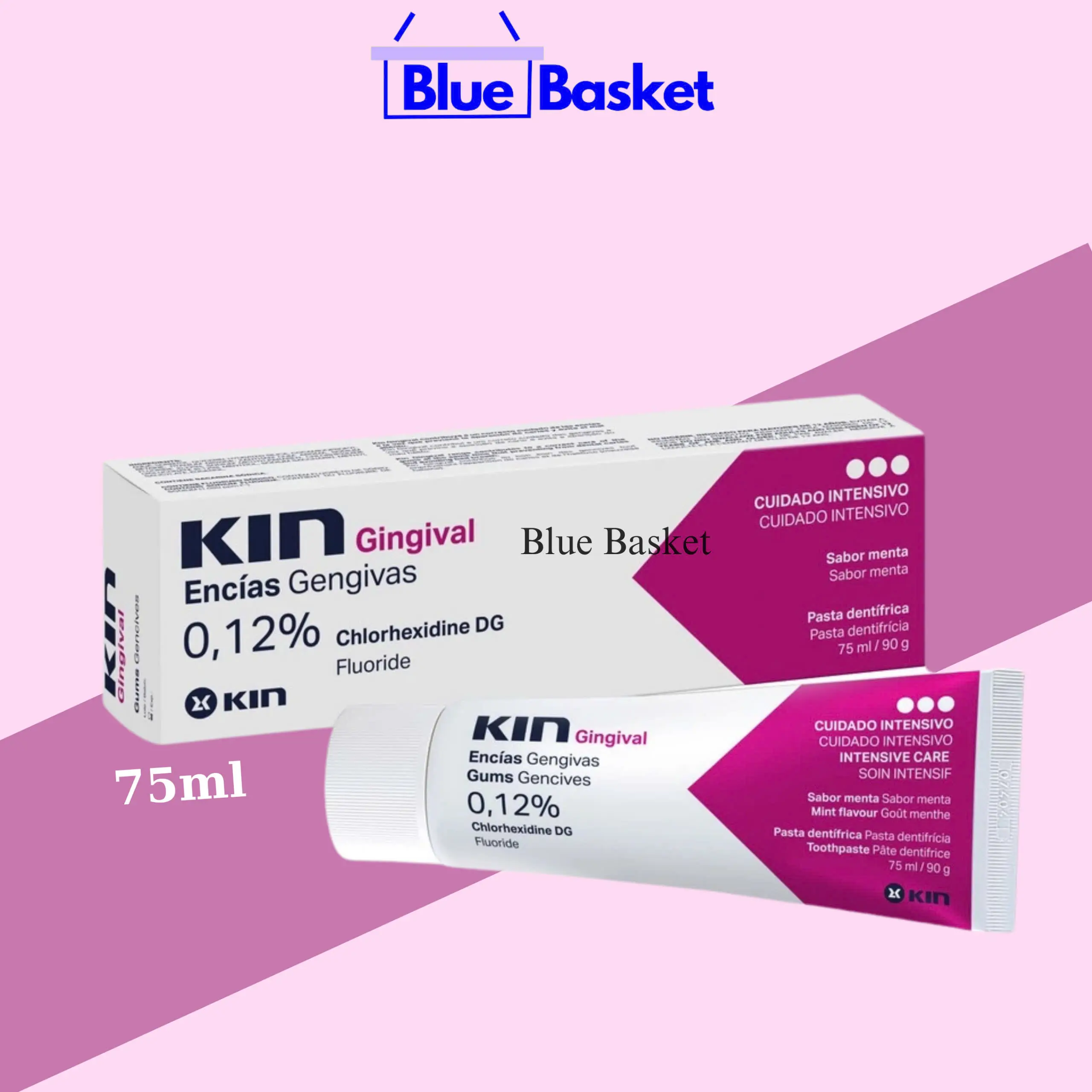Kem Đánh Răng Kin Gingival Ngăn Ngừa Viêm Nướu, Nha Chu, Hôi Miệng, Chống Sâu Răng 75ml