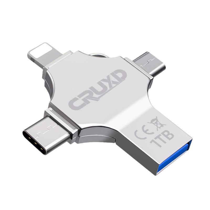 Android External Storage Options CRUXD USB Flash Drive CrossShape USB Photo Stick Portable Mini - TikTok ...