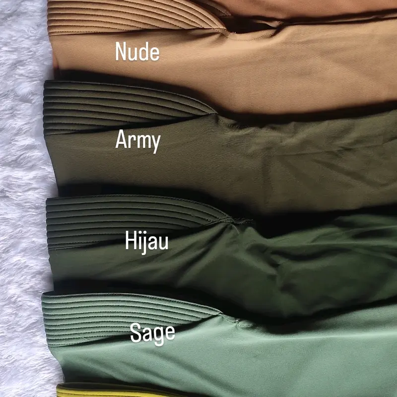 HIJAB BERGO SIZE M /hijab pet antem /hijab jersey /Kenan/ hijab bergo terbaru Instan Nyaman Muslim Casual 8