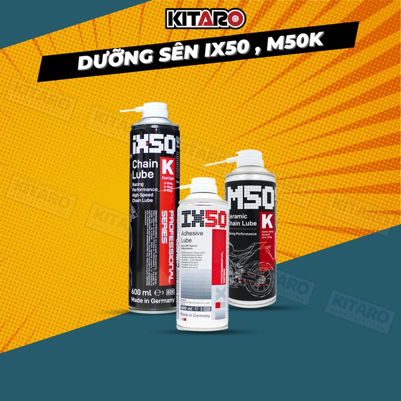 Dưỡng Sên Xe Máy Voltronic IX50, M50 Nhập Khẩu Từ Đức