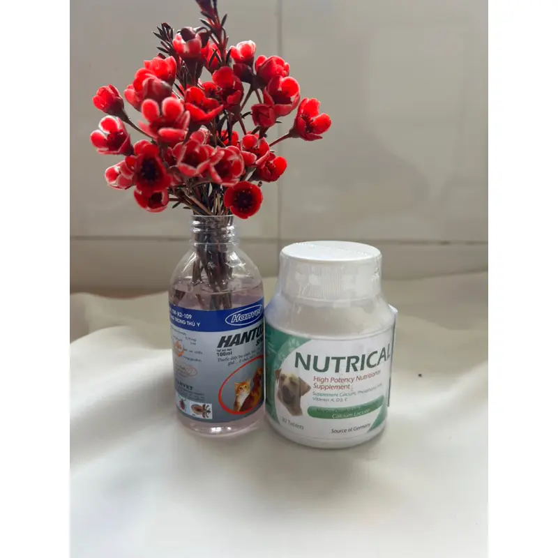 NUTRICAL- (30 viên) (60 viên) bổ sung canxi và các dưỡng chất khác cho thú cưng (nhập khẩu từ Đức)