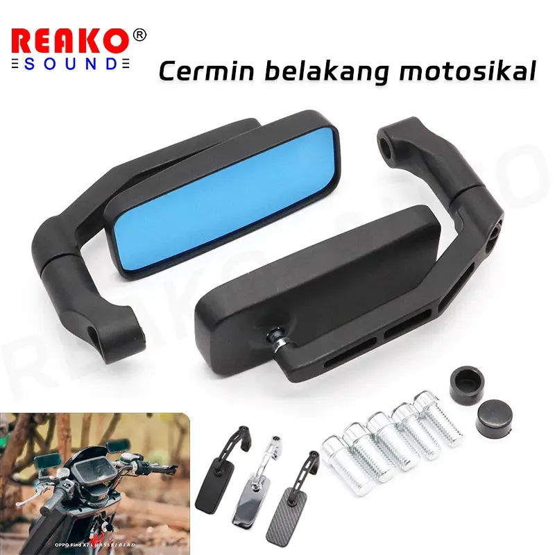 Gương Bên Xe Máy, Thông Dụng, Chống Lóa, Thích Hợp Cho Y15, LC135, XMAX, NMAX, NVX, LC135, EX5, RS150, VARIO, BEAT, WAVE, EGO