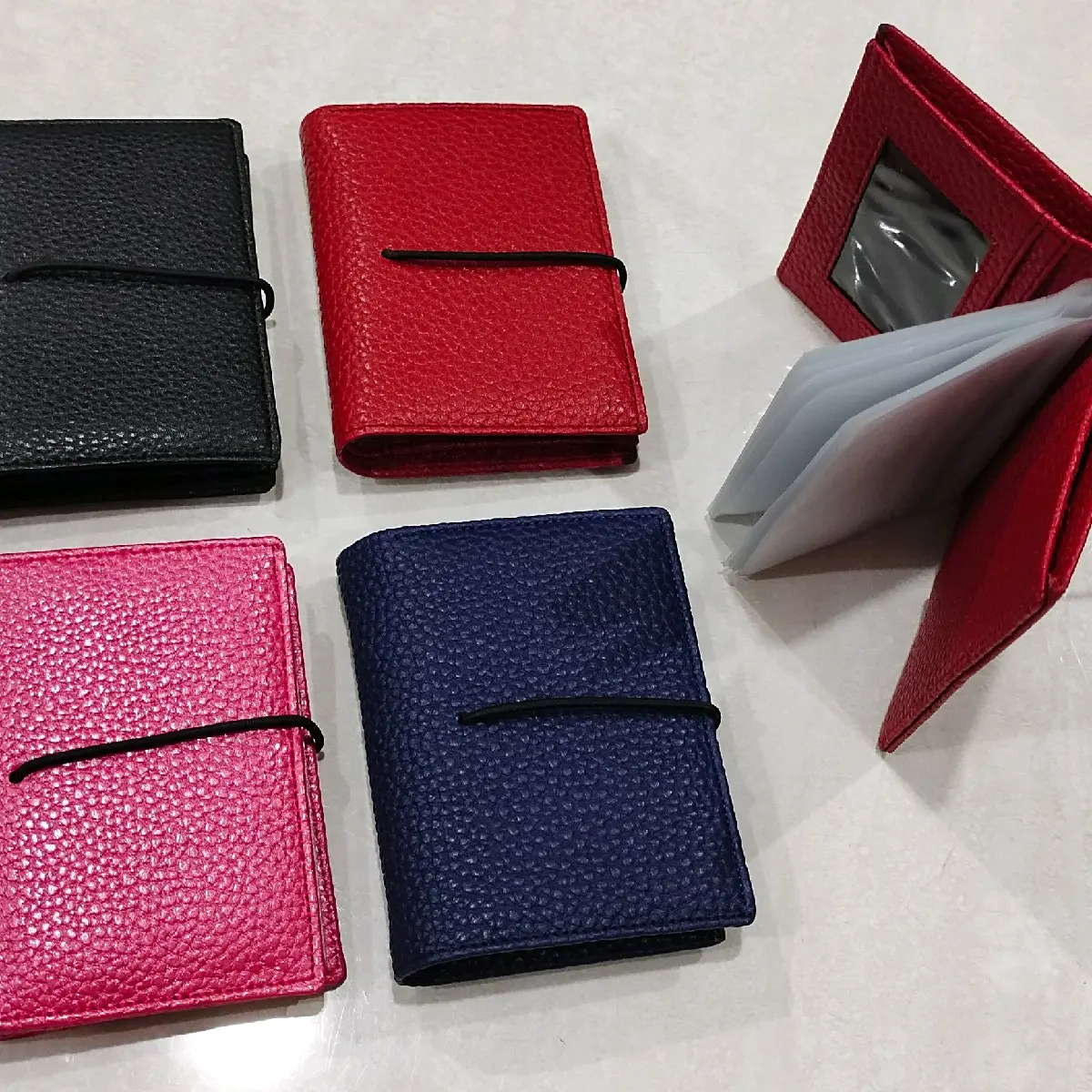 dompet kartu karet motif jeruk Uang