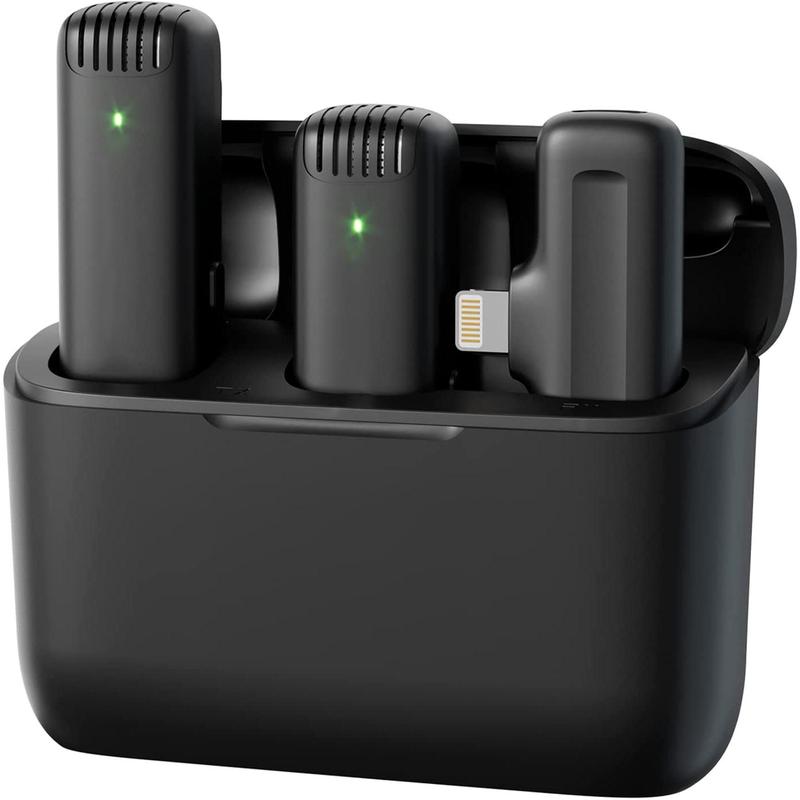 Micro Lavalier Không Dây, J13, Gửi Nhanh, Bộ Thu Âm Thanh Và Video Cầm Tay Mic Mini, Thích Hợp Cho iPhone Và Android, Máy Tính Bảng, Chơi Game Và Phát Sóng Trực Tiếp, Đi Kèm Với Hộp Sạc, [Thanh Toán Khi Nhận Hàng]