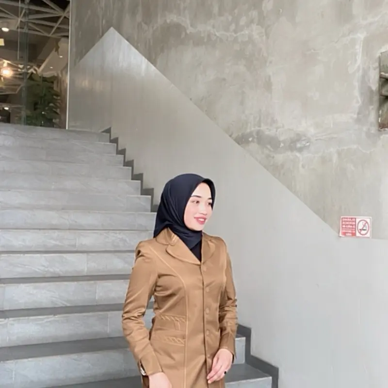 114 - Stelan Seragam Khaki Tua Wanita/ Stelan/ Atasan/ Bawahan 0