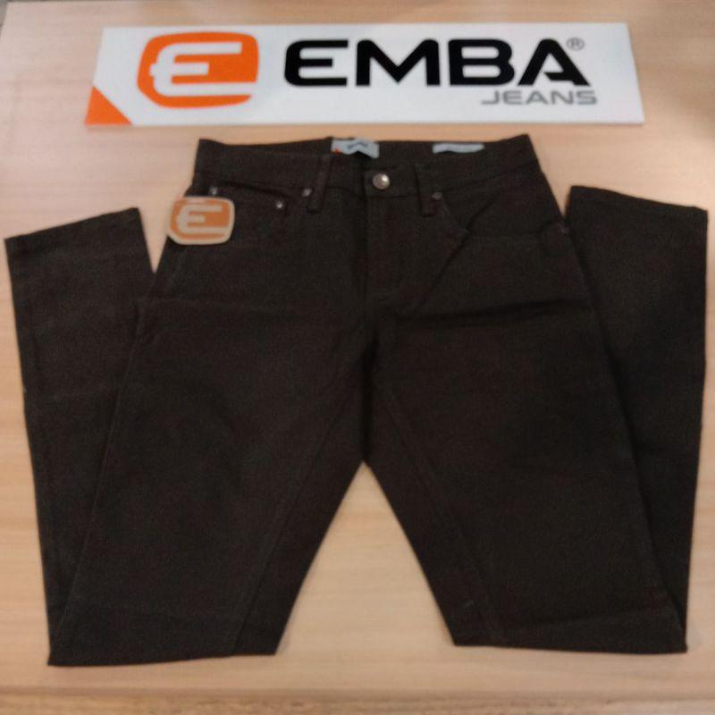 𝐄𝐌𝐁𝐀 Celana Emba Jeans Original Pria / Morgan Slim Fit 1