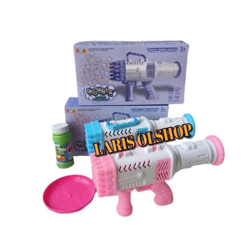 LARIS - Mainan Anak Bubble Machine Bubble Electric Gelembung 1