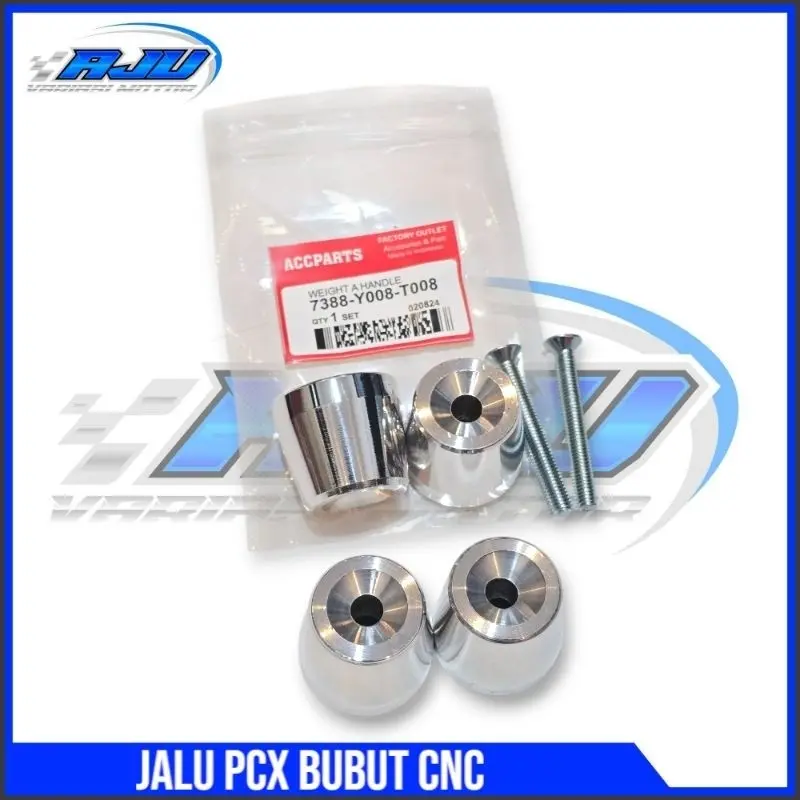 JALU STANG PCX BUBUT BEAT DELUXE VARIO 160 GENIO SCOOPY JALU STANG UNIVERSAL SEPASANG