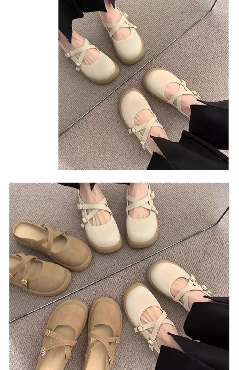 Product Introduction of Half Slippers Women Summer Outdoor Comfortable Flat Shoes College Style Mules Sandals 18