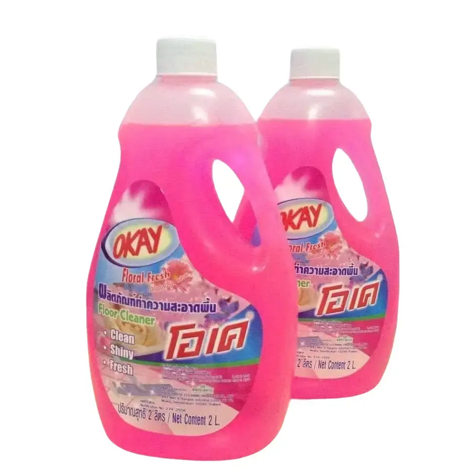 Dung dịch lau sàn OKAY cho sàn gỗ và nhà cửa - Mùi thơm dễ chịu