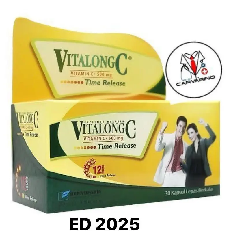 Vitalong C Botol isi 30 Kapsul EXP Date 2026