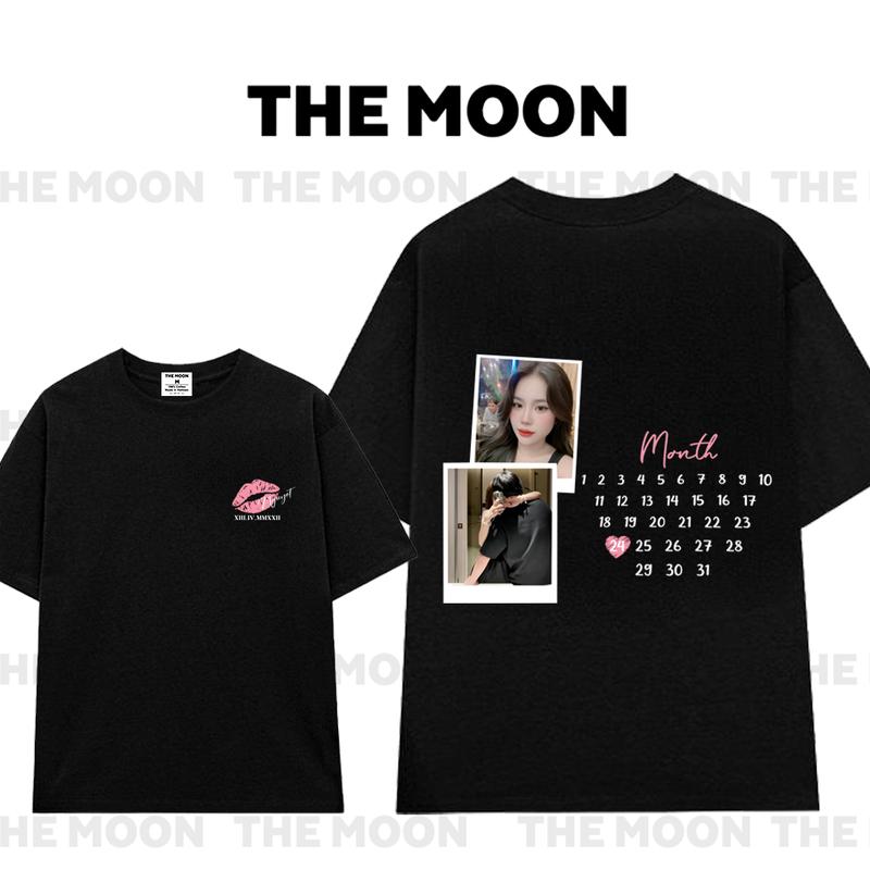 [NHẬN IN ÁO THEO YÊU CẦU, 1 ÁO CŨNG IN] Áo thun cotton dành cho cặp Đôi mẫu in ảnh, tên và ngày tháng kỉ niệm theo yêu cầu 3