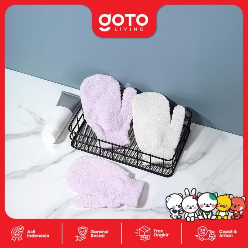 Goto [COD] Truvic Bath Glove Sarung Tangan Mandi Penggosok Badan Penghilang Daki 7