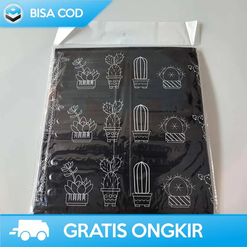 PENYEKAT KOMPOR ANTI PANAS MINYAK ALUMINIUM FOIL PENGHALANG ANGIN A01 6