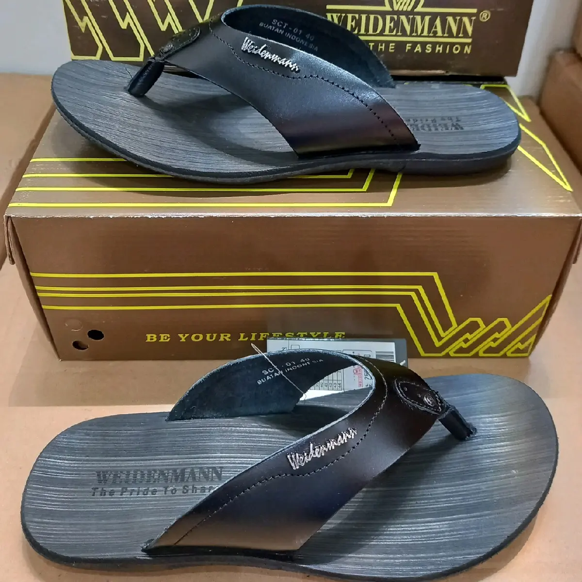 Sandal Pria Kulit Weidenmann SCT-01 Original Kualitas Premium