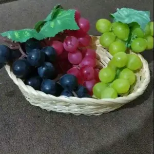 buah anggur karet hiasan / buah anggur artificial