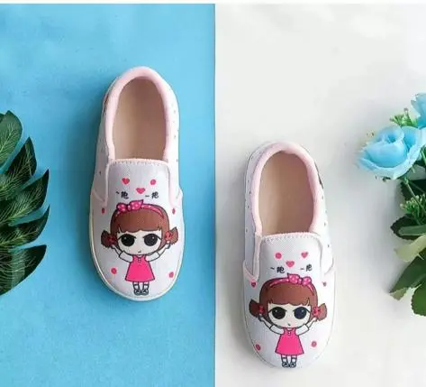 Sepatu Slip On Anak Perempuan Kuncir 2