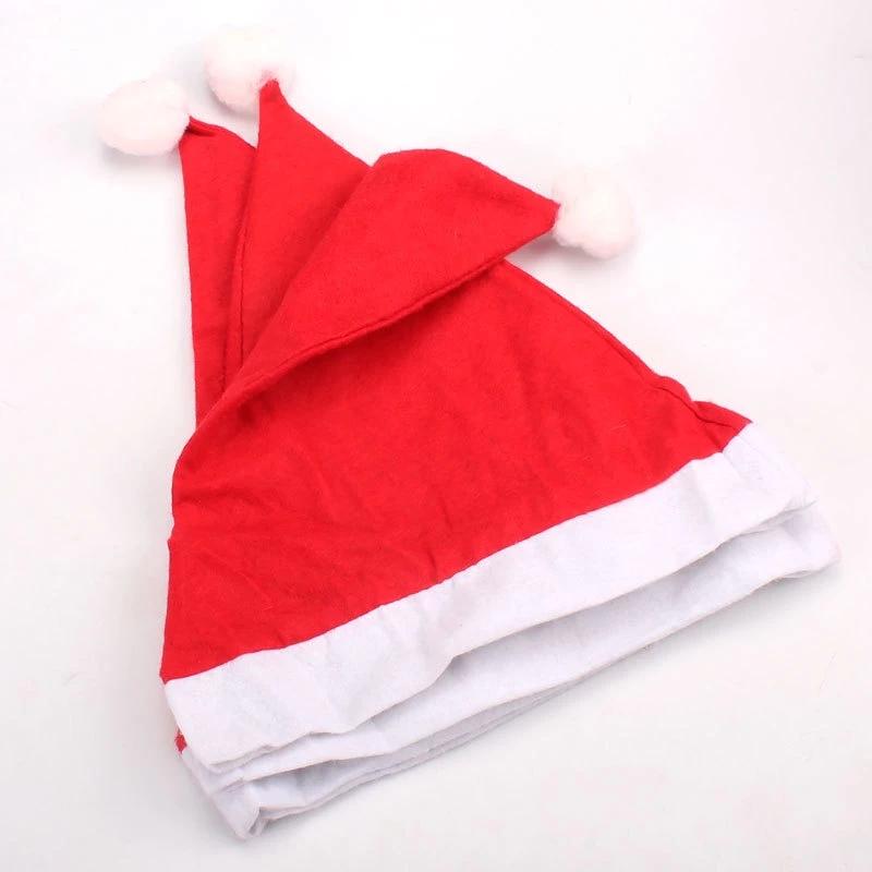 Mũ Ông Già Noel Bằng Lông Nhung Nỉ Dày Dặn Ấm Áp Mũ Giáng Sinh Giá Rẻ Nón Noel Nón Giáng Sinh - KL00277 3