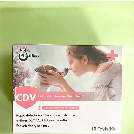 Que test bệnh Parvo và Care cho chó ( CPV - CDV )