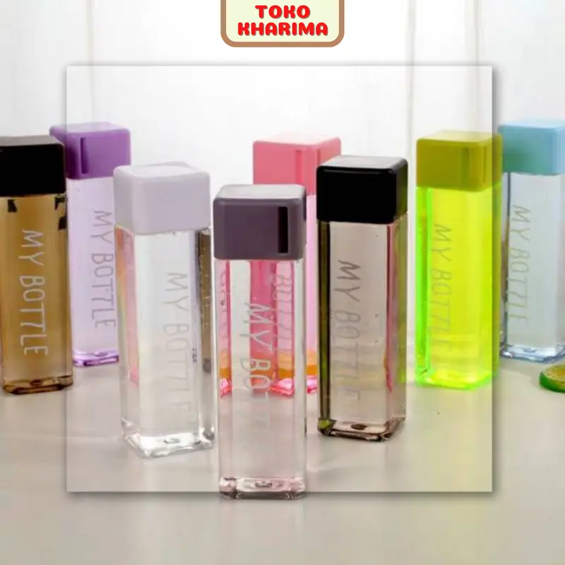 Botol Minum Aesthetic 500ml MY BOTTLE Aneka Warna Kekinian Hadiah Souvenir Kado 4