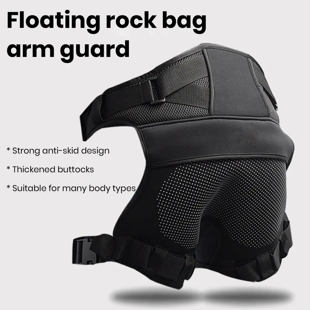 ilayersf- Summer Fishing Cushion Ultra Comfortable Anti-slip Fishing Seat Cushion with Tailbone Protection and Adjustable Strap Essential Fishing Gear for Anglers