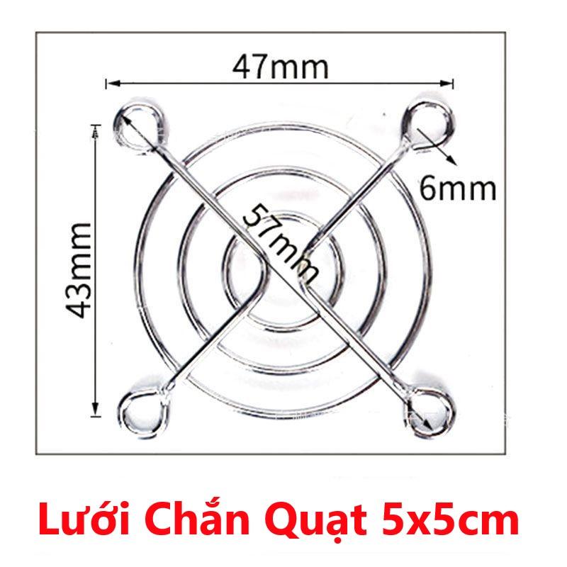 Product Introduction of Lưới chắn bảo vệ quạt tản nhiệt 12V, 24V kích thước 5x5, 8x8, 9x9, 12x12 4