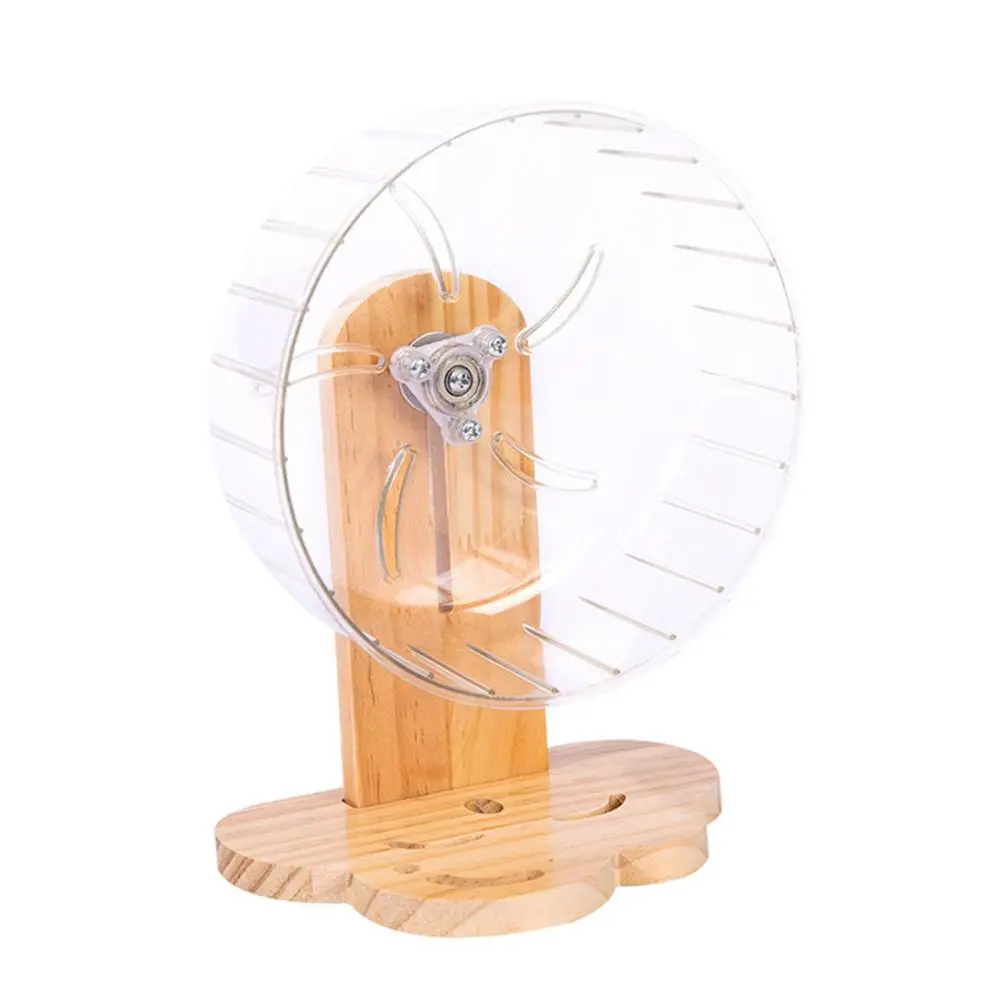 Silent Hamster Exercise Wheels Round Pet Supplies Small Animals Exercise Hamster Accessories Quiet for Gerbils Hedgehog Dwarf