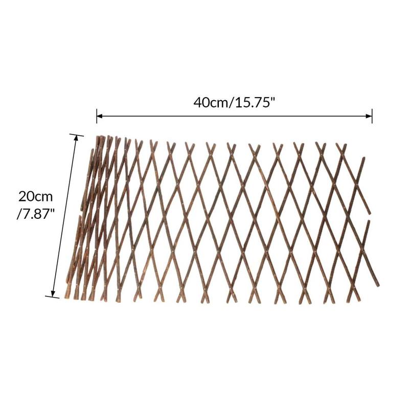 Retractable Garden Fence Trellis Plant Climbing Support Lattice Panel Screen for Outdoor Indoor Decoration 2