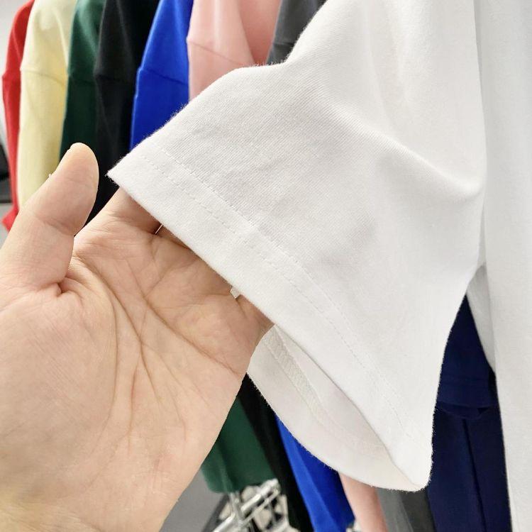 Product Introduction of Short pleated women's T-shirt waist design sweet short-sleeved summer cotton round neck top 3