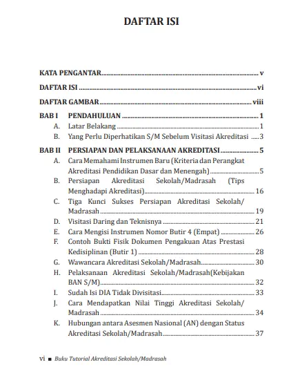Buku Pendidikan - Tutorial Akreditasi Sekolah/Madrasah (Bukunesia)
