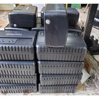 Bộ lưu điện 600va; ups cyberpower BU600E máy chay 12vdc chạy không ngắt chưa gồm ắc quy 1